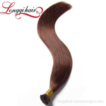 Wholesale Silky Straight Remy I-Tip Hair Extension